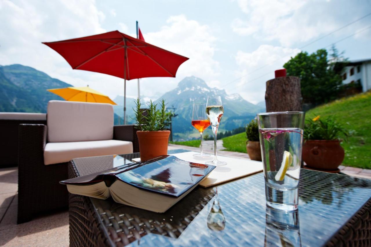 Hotel Restaurant Formarin Oberlech Exterior foto